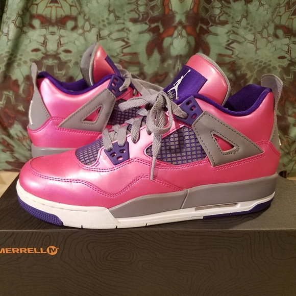 jordan 4 pink foil